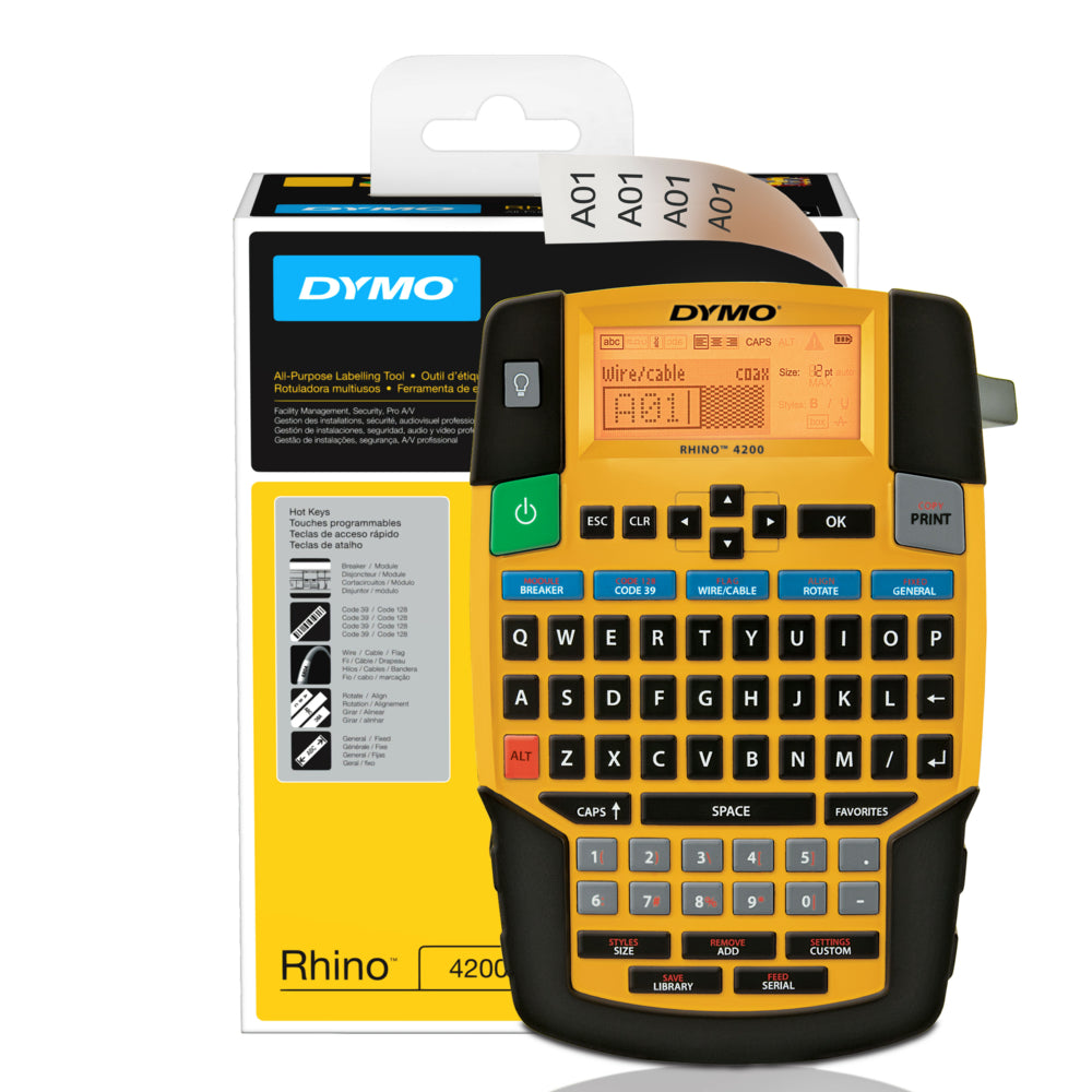Étiqueteuse industrielle DYMO Rhino 4200