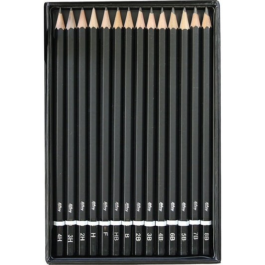 Crayons à dessin et à dessin Hilroy Studio Pro 14 pièces