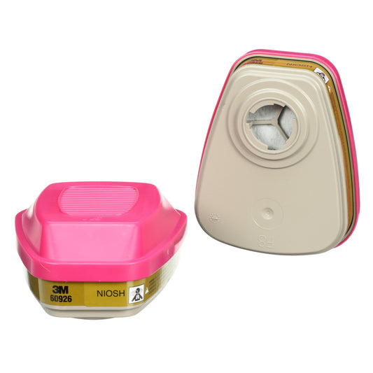 Cartouche/filtre multigaz/vapeur 3M - P100 - Lot de 2
