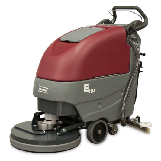 Minuteman E 20" Walk-Behind Floor Scrubber - Red