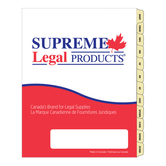 Legal Tab 11 inch, Monthly