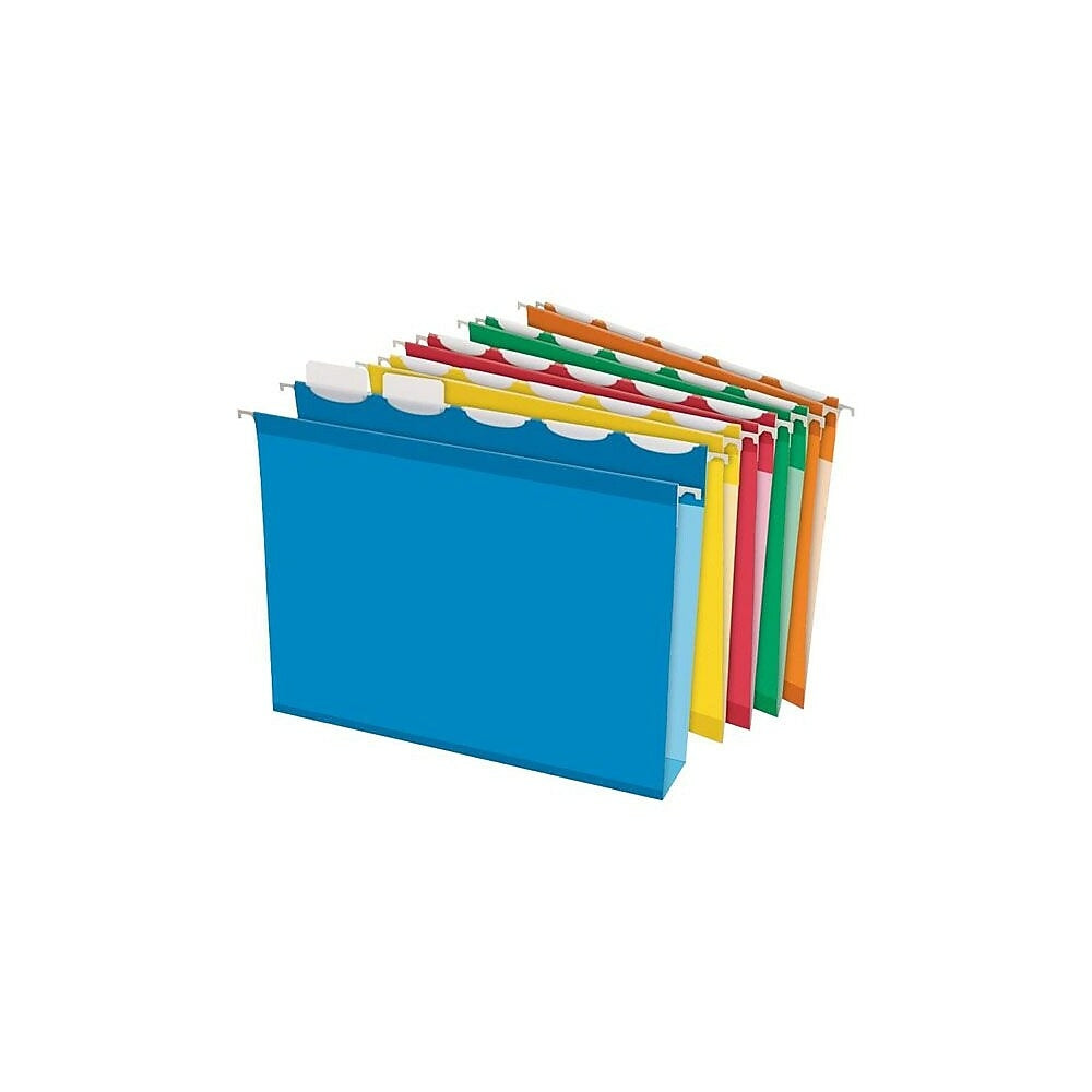 Pendaflex ReadyTab Extra Capacity Hanging Folder, Letter Size, Assorted, 20 Pack