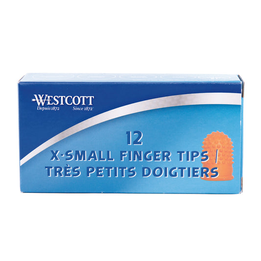 Gants Westcott robustes non ventilés pour doigts - Taille XS - Paquet de 12