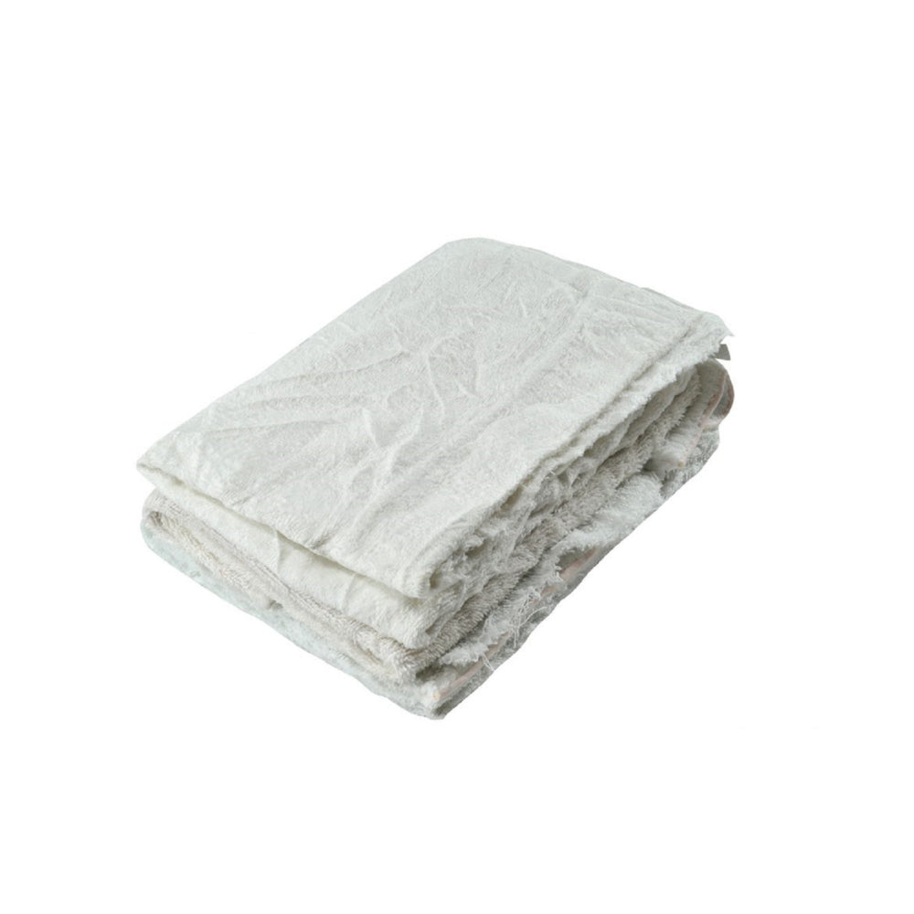 Serviettes/vêtements en éponge blanche, 10 lb, 10/boîte
