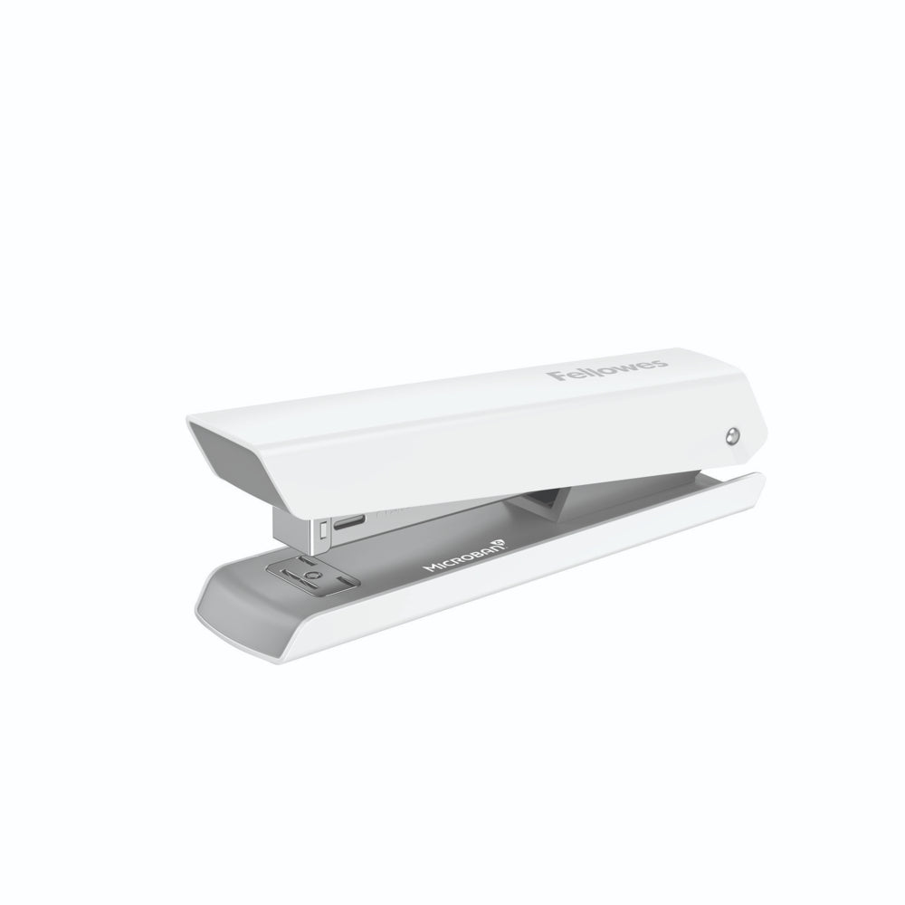 Agrafeuse de bureau antimicrobienne Fellowes LX820 Classic pleine grandeur - Blanche