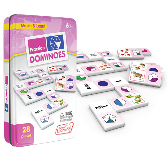 Junior Learning Fraction Dominoes