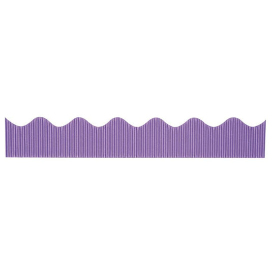 Bordette Decorative Border, Violet, 5.7cm x 15.24m, 1 Roll