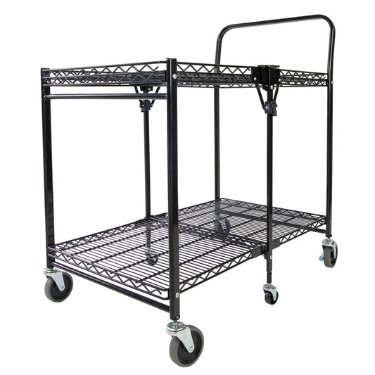 Bostitch Large Stowaway Folding Utility Cart - Black