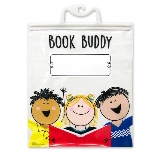 Creative Teaching Press Stick Kid Friends Book Buddy Bags