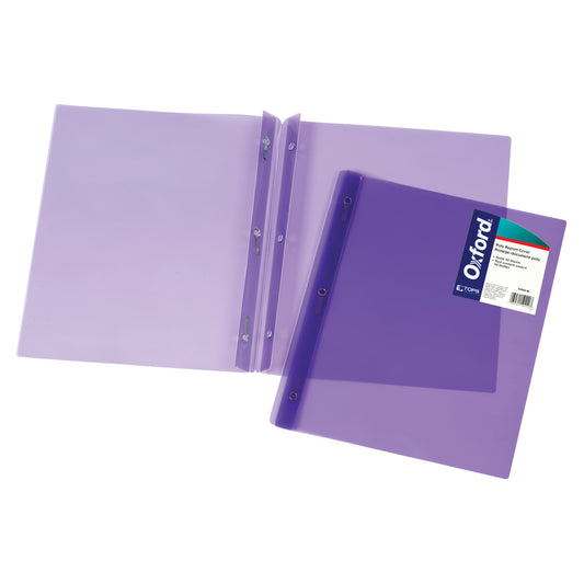 Oxford Duo-Tang, Letter Size, Purple