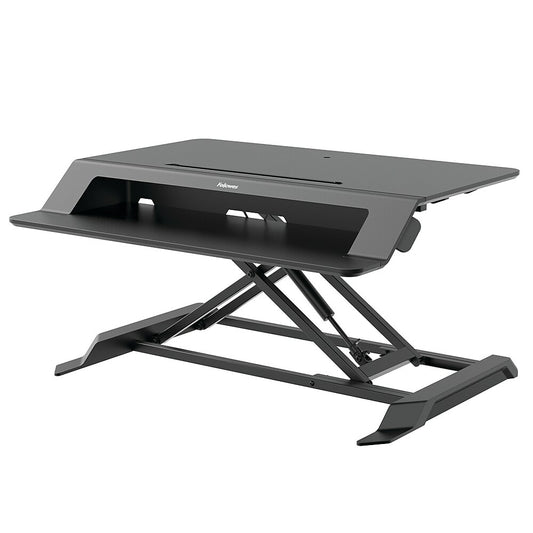 Fellowes Lotus LT 31.5"W Sit to Stand Desk - Black