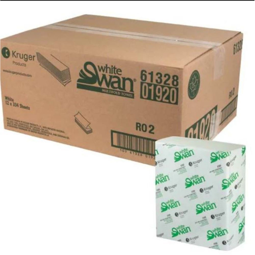 White Swan Multifold Paper Towels - 12 Pack