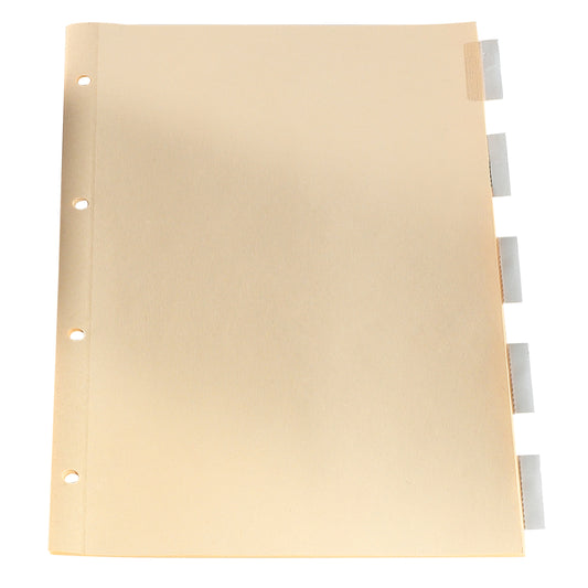 Oxford 5 Tab Index Binder, Legal Size