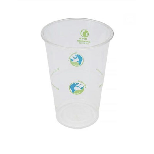 Eco-Packaging 9 oz Compostable Cold Cup - 2000 Pack
