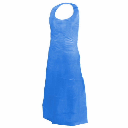 Forcefield Disposable Polyethylene Aprons - Blue - 1000 Pack