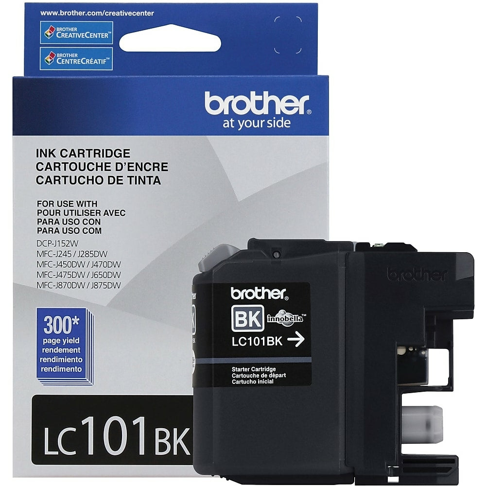 Cartouche d'encre noire Brother LC101 (LC101BKS)