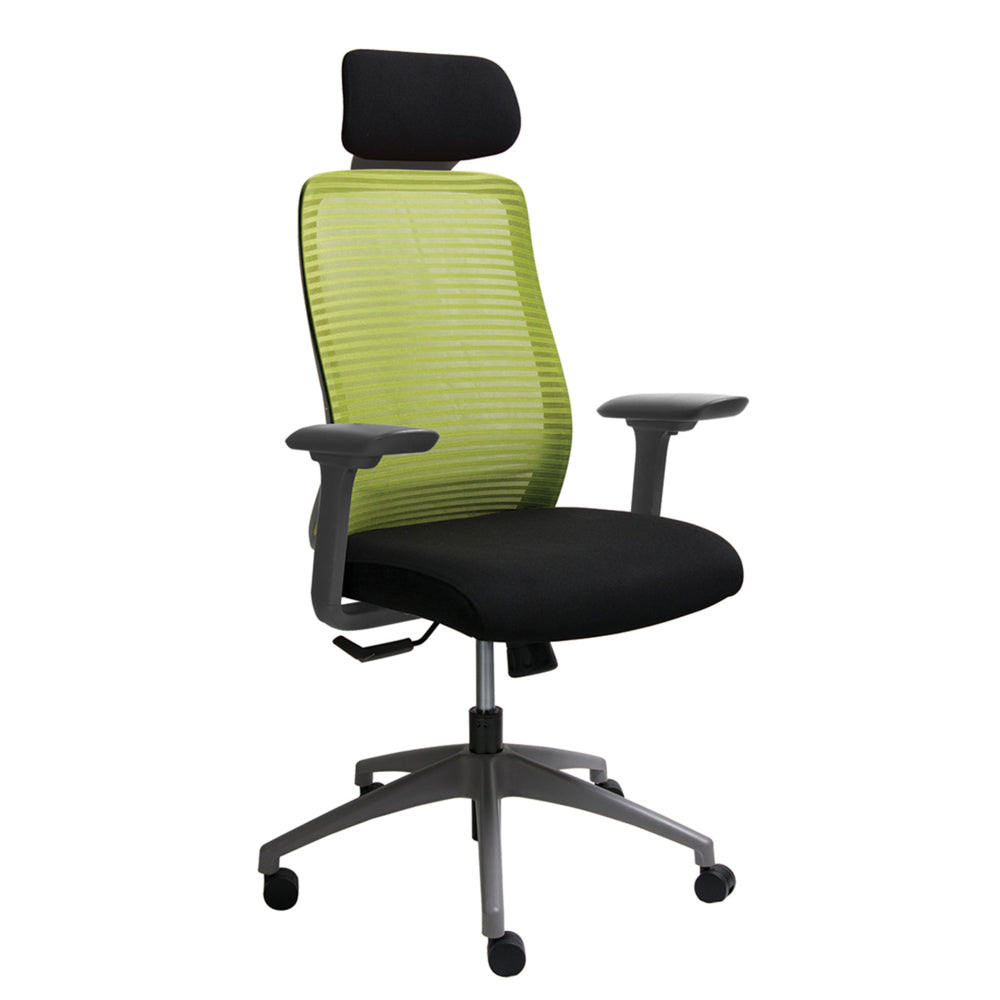 Horizon ERA Mid Back Mesh Syncro-Tilter Chair with Seat Slider - Green