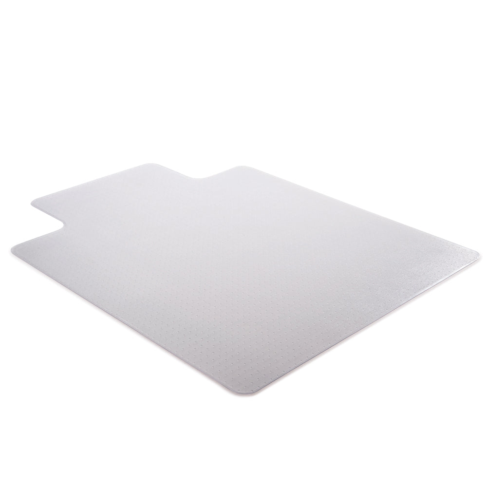 Deflecto Flat Pile Carpet Chair Mat with Lip - 45" x 53"