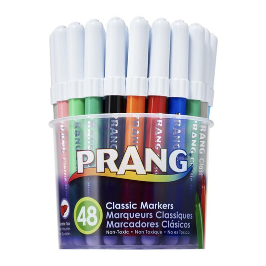 Marqueurs classiques Prang, paquet de 48