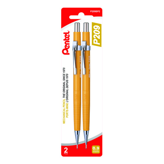 Pentel Mechanical Drafting Pencils - 0.9mm - 2 Pack