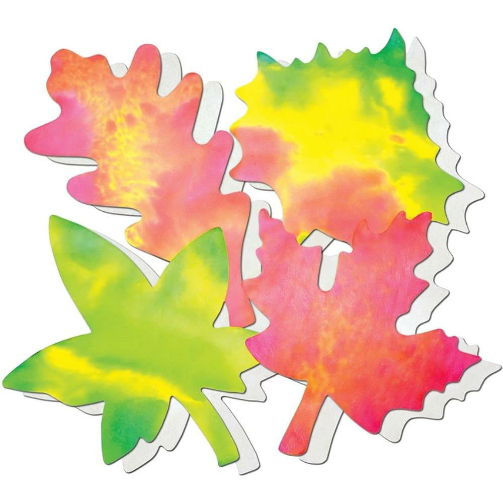 Roylco Color Diffusing Leaves, Assorted Shapes, 18cm x 23cm, 80/pkg.