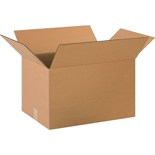 Staples Corrugated Boxes - 20" L x 14" W x 12" H - 20 Pack