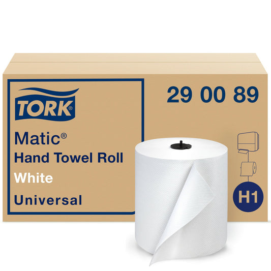 Tork Roll Towels, Advantage, 700' - White - 6 Pack