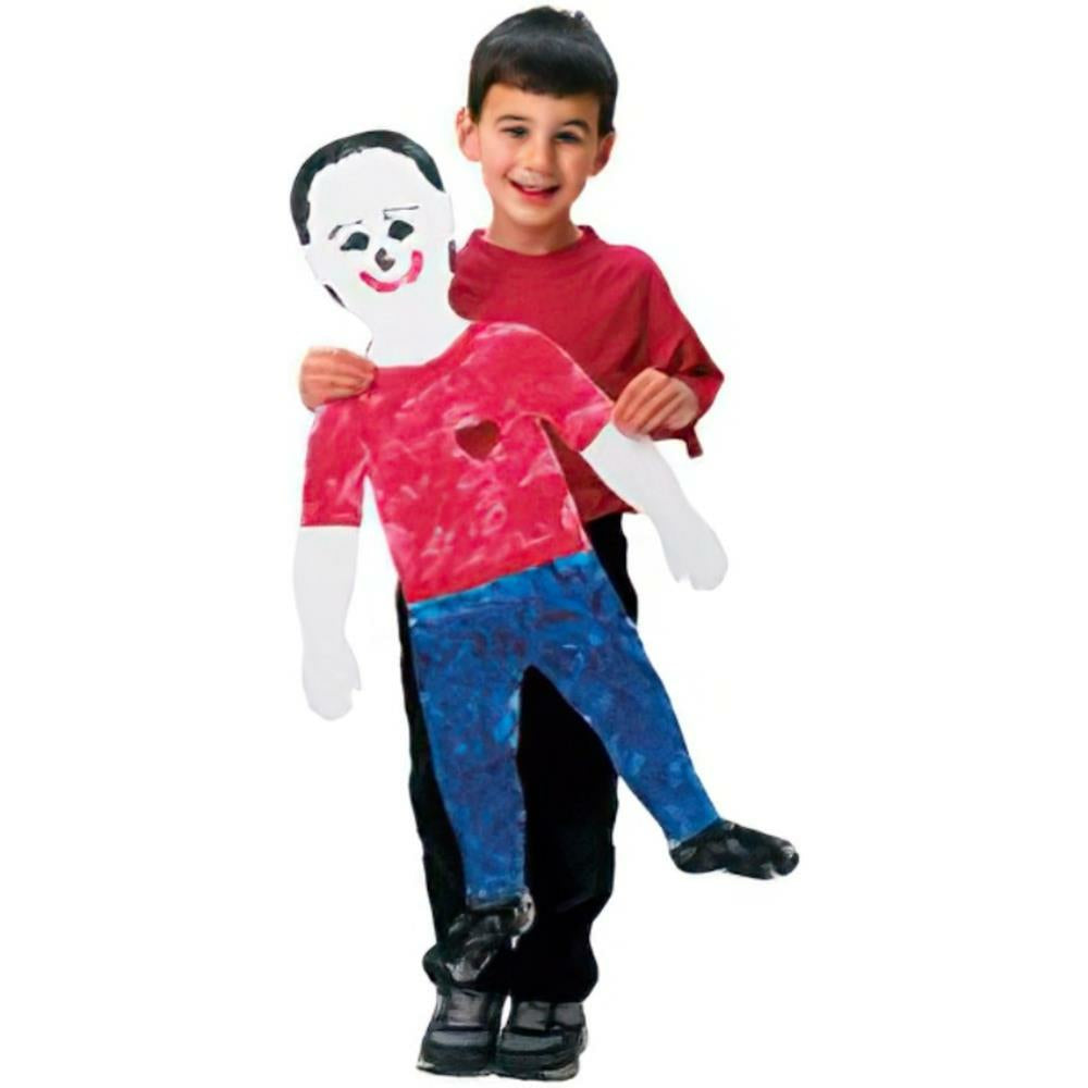 Roylco Big! Huge! Fingerpaint Kids, 46cmx89cm, 24/pkg.