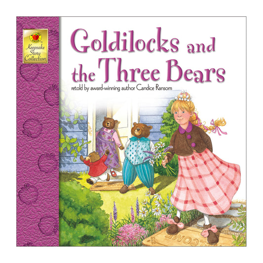 Carson Dellosa Goldilocks and the Three Bears, Classic Children’s Books - Guided Reading Level I