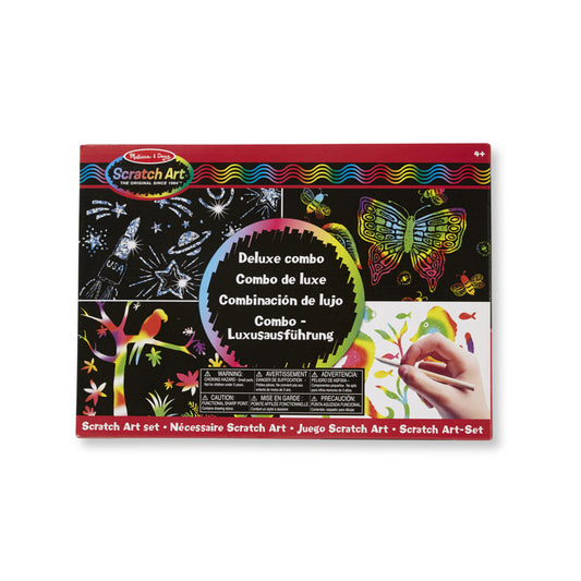 Melissa & Doug Scratch Art Deluxe Combo Set