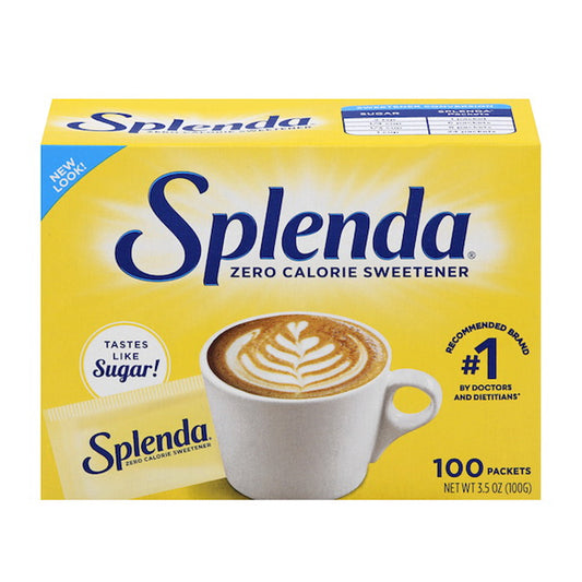 Splenda No Calorie Sweetener - 100 Pack
