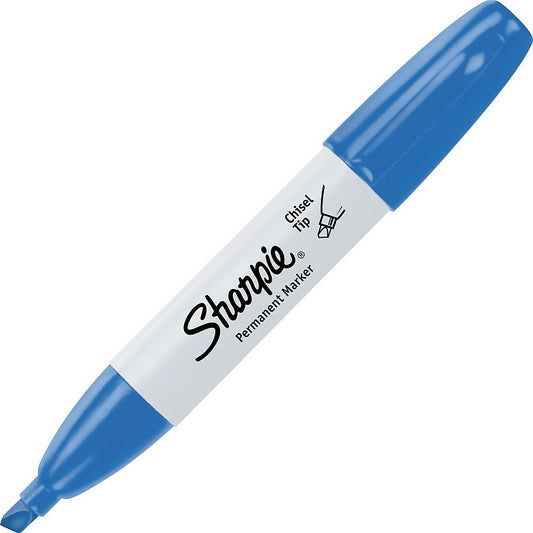 Marqueurs permanents Sharpie Chisel - Bleu