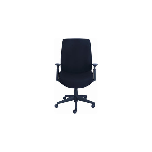 La-Z-Boy Baldwyn Series, Mid Back, Black Fabric