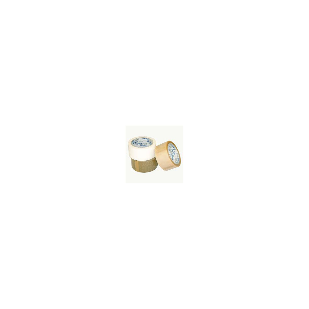 VF 719 Economy Grade UPVC Film Tape, 48mm x 50m, White, 36 rolls/CT, #101267