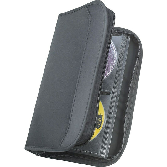 Étui portefeuille Staples pour CD/DVD d'une capacité de 64 pouces.