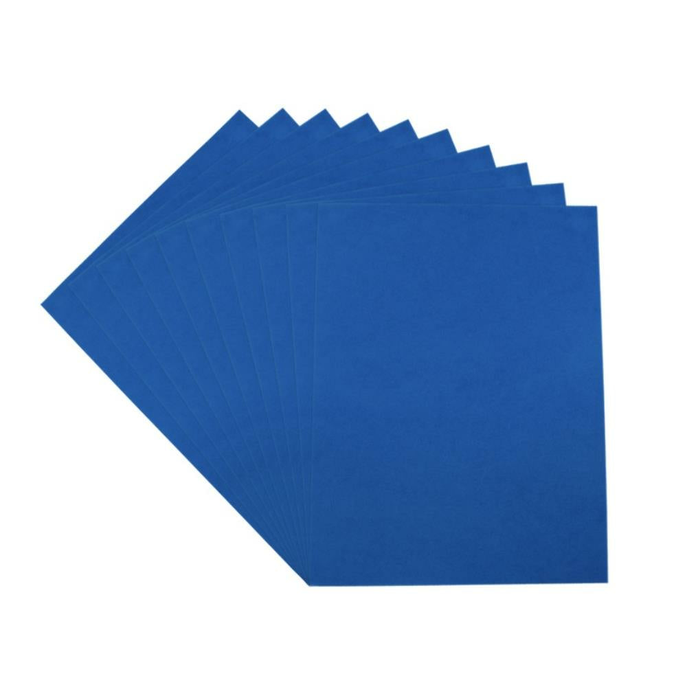 Feuilles de mousse bleu foncé, 9" x 12", 10/pqt