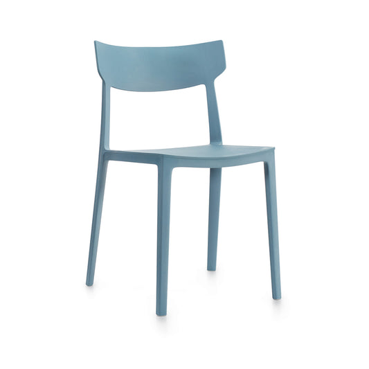 Offices to Go Kylie Multi-Purpose Stacking Chairs - Cadet Blue