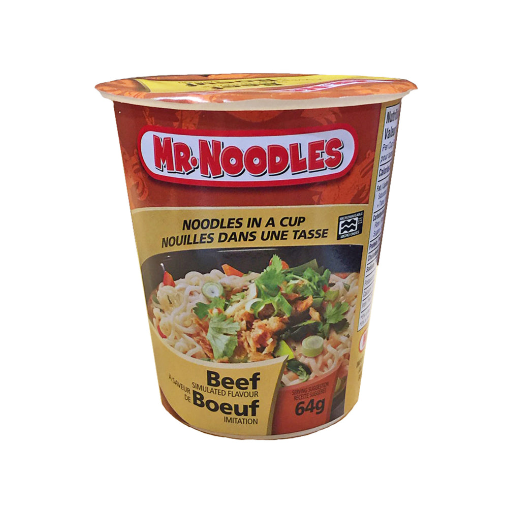 M. Noodles en tasse - Bœuf - Paquet de 12