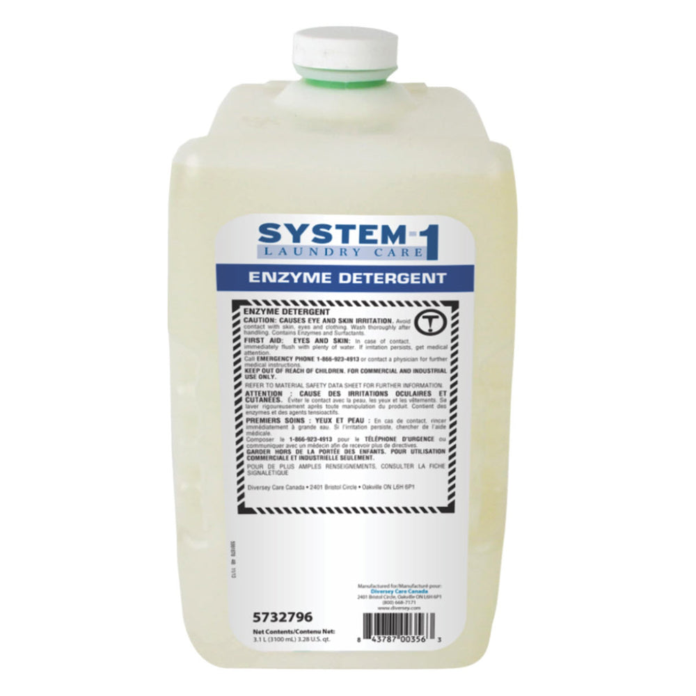 Diversey System 1 Enzyme Detergent - 3100 mL - 2 Pack