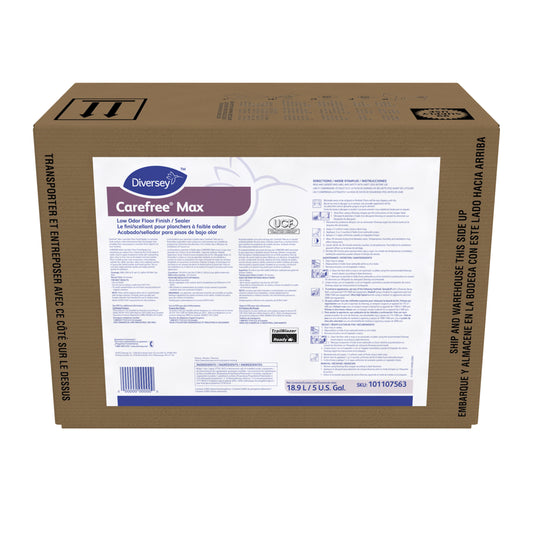 Finition/scellant pour sols Diversey Carefree Max à faible odeur - 18,9 L