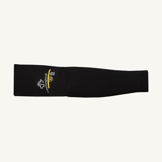 Cutban Tubular Knit Double Layer Sleeves With Thumbhole - Black - 22"