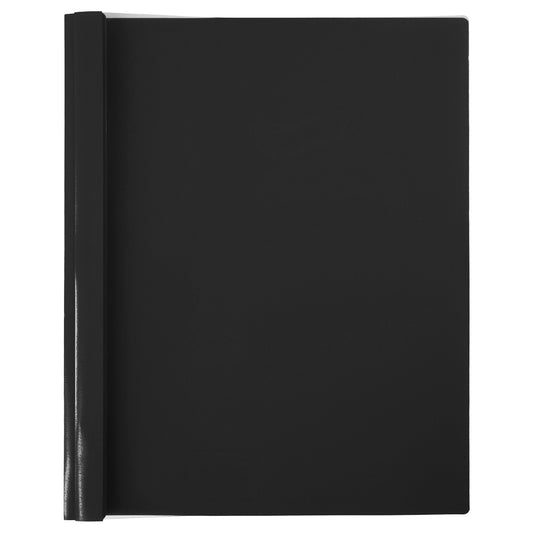 Couvertures de rapport transparentes Winnable - 11,5" x 9,5" - Noir