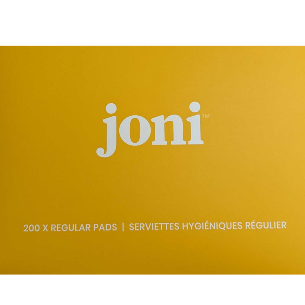 Lot de 200 serviettes hygiéniques Joni en vrac (format régulier).