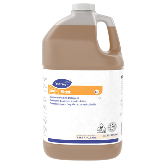 Détergent à recirculation pour évier Diversey Suma Blast K3 - 1 gallon