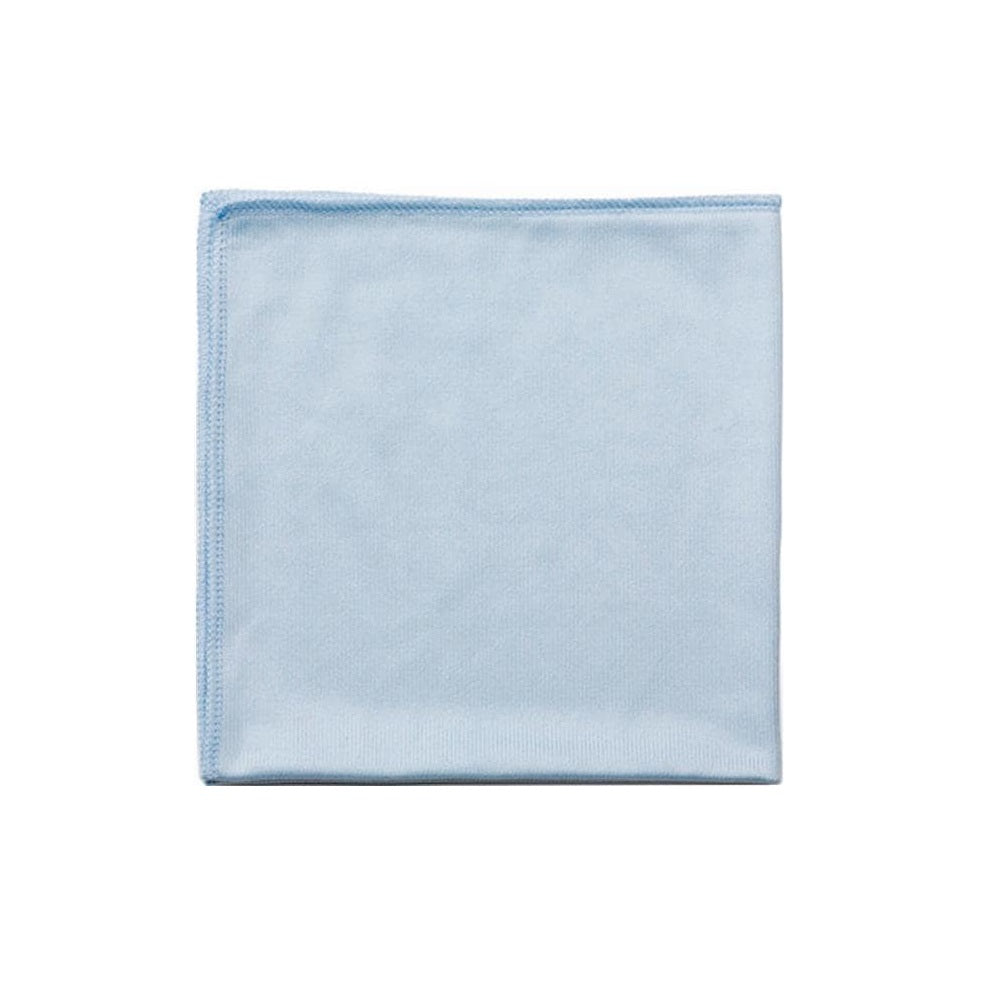 Chiffon d'essuyage en microfibre Rubbermaid HYGEN pour vitres et miroirs, bleu, 40,6 cm