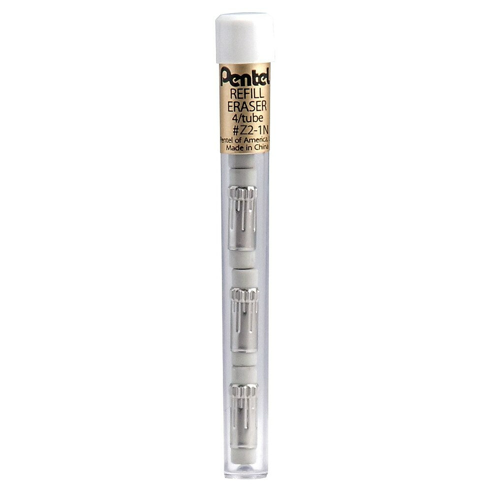Pentel Mechanical Pencil Eraser Refills - 4 Pack (Z2-1N)