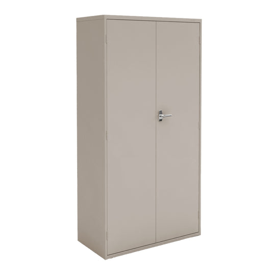 Armoire de rangement métallique Global Fileworks série 9300 à 2 portes - 72 po H - Beige