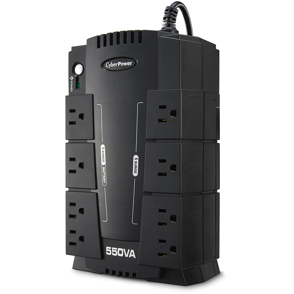 Onduleur de secours CyberPower Standby Green, 8 prises, 550 VA / 330 W