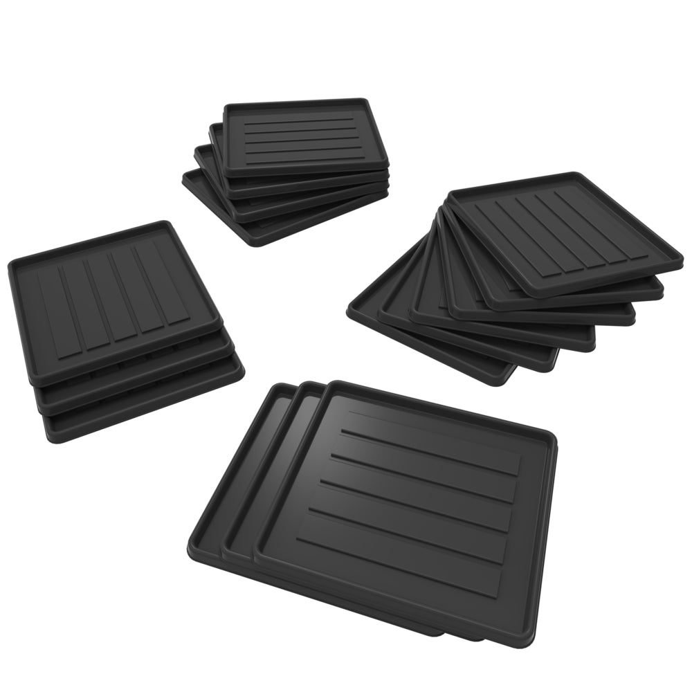 Storex Small Boot Tray - 1" H x 11" W x 12.375" D