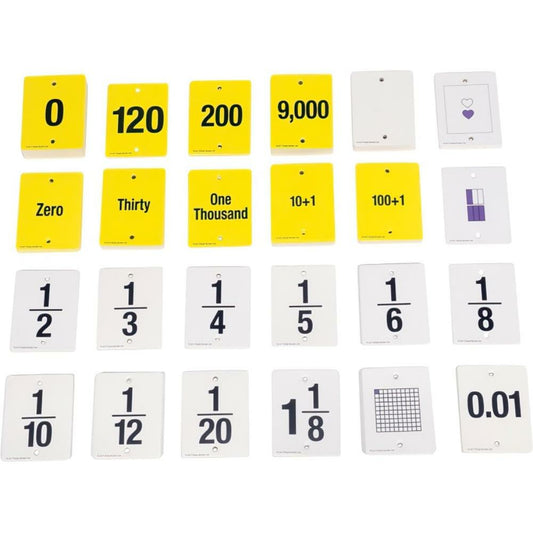 Learning Advantage FUN Ligne numérique vide, cartes seulement, 4e et 5e années